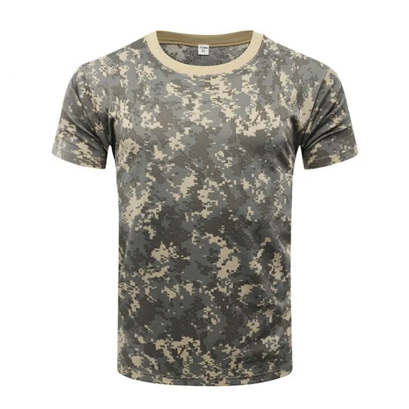 Quick Dry Camouflage T-Shirt for Men - Summer Collection