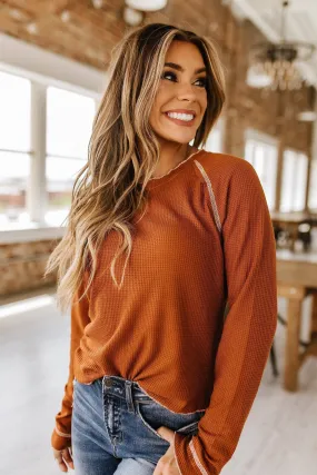 Rayne Crewneck Long Sleeve Top