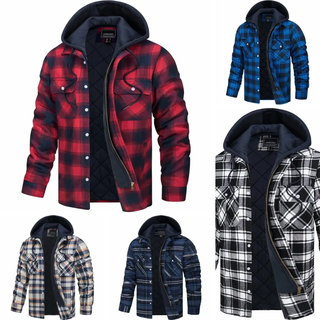 Rogue Plaid Hooded Jacket