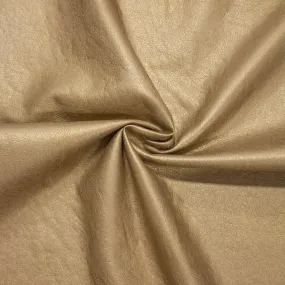 Sahyr Gold Faux Leather Stretch
