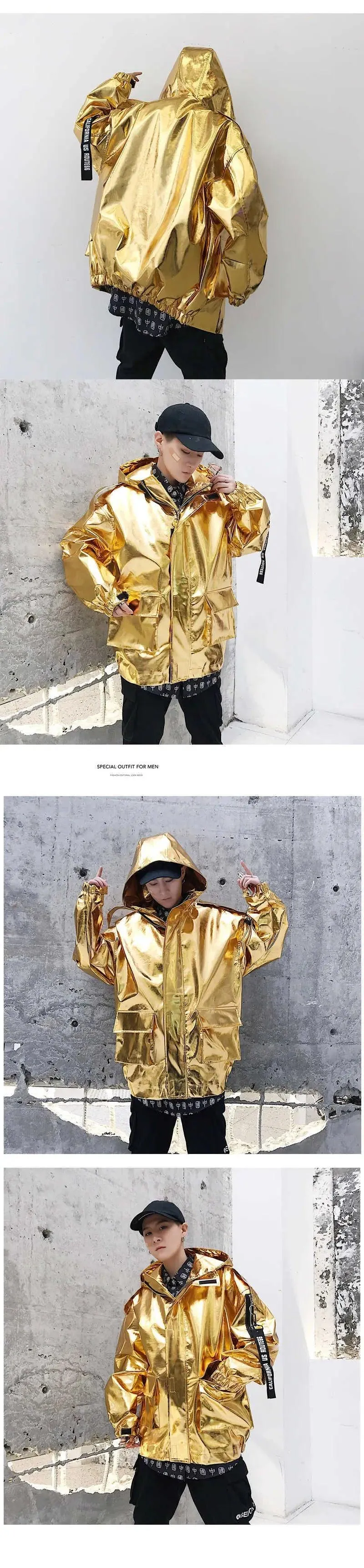 Shiny Loose Jacket