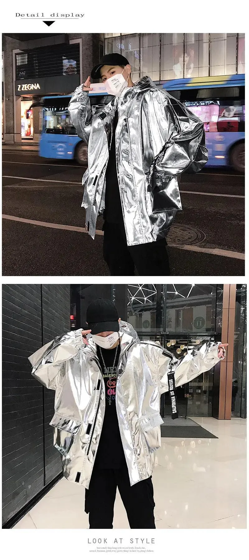 Shiny Loose Jacket