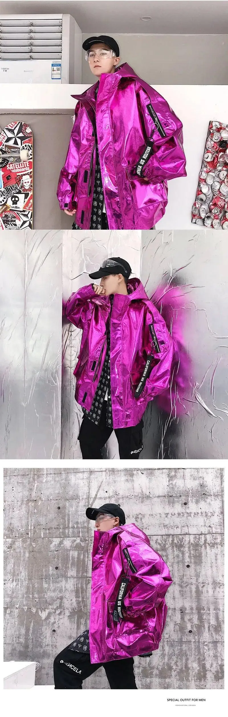 Shiny Loose Jacket