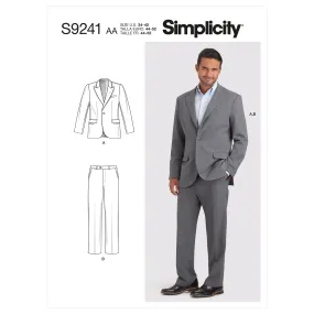 Simplicity Pattern 9241 Men's uit