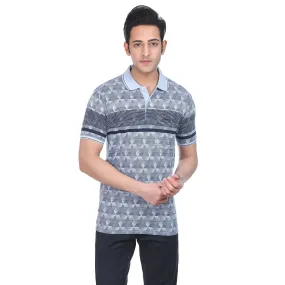 Skyline Striped Pocket Polo T-shirt