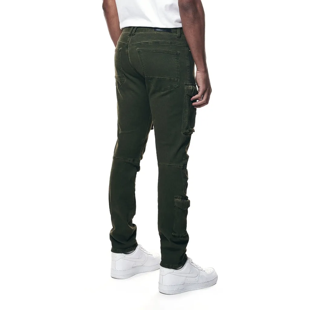 Slim Overspray Utility Twill Pants