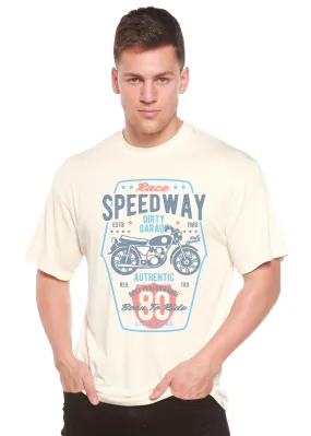 Speedway Motorcycle Spun Bamboo® Men's Bamboo Viscose/Organic Cotton Short Sleeve Graphic T-Shirt