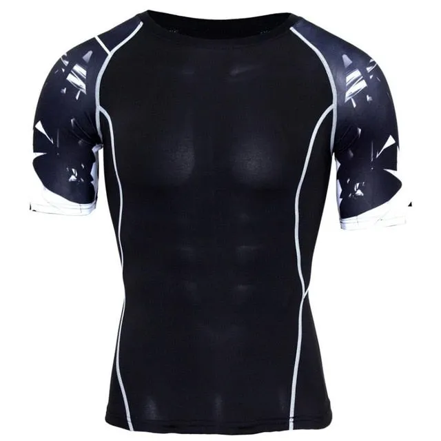 Sports T-shirts Man Quick Dry