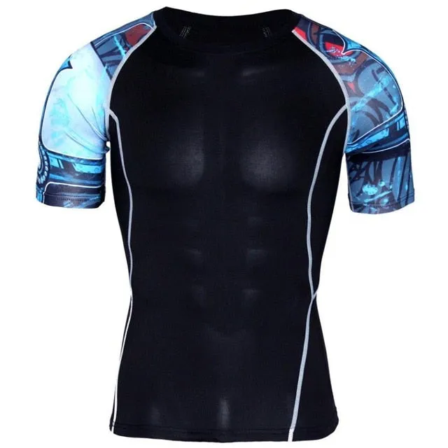 Sports T-shirts Man Quick Dry