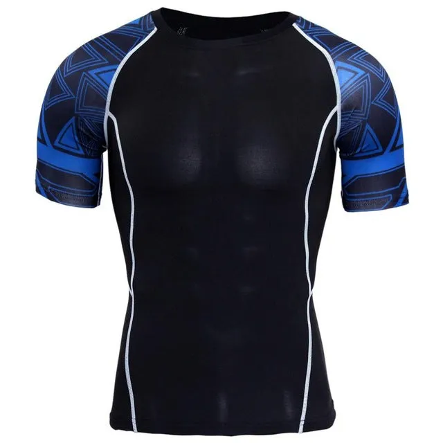 Sports T-shirts Man Quick Dry