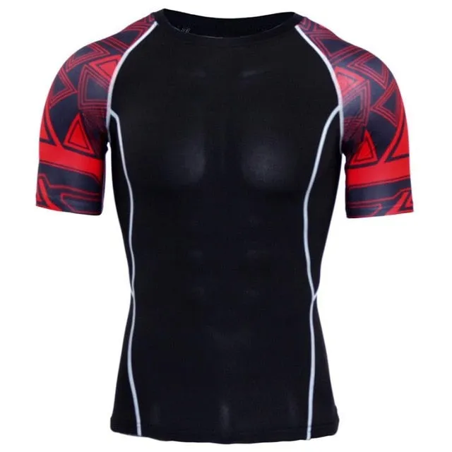 Sports T-shirts Man Quick Dry