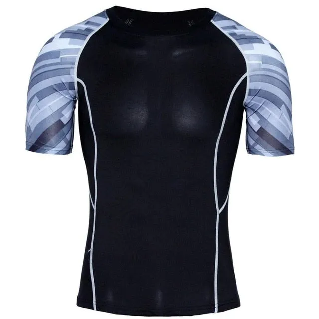 Sports T-shirts Man Quick Dry