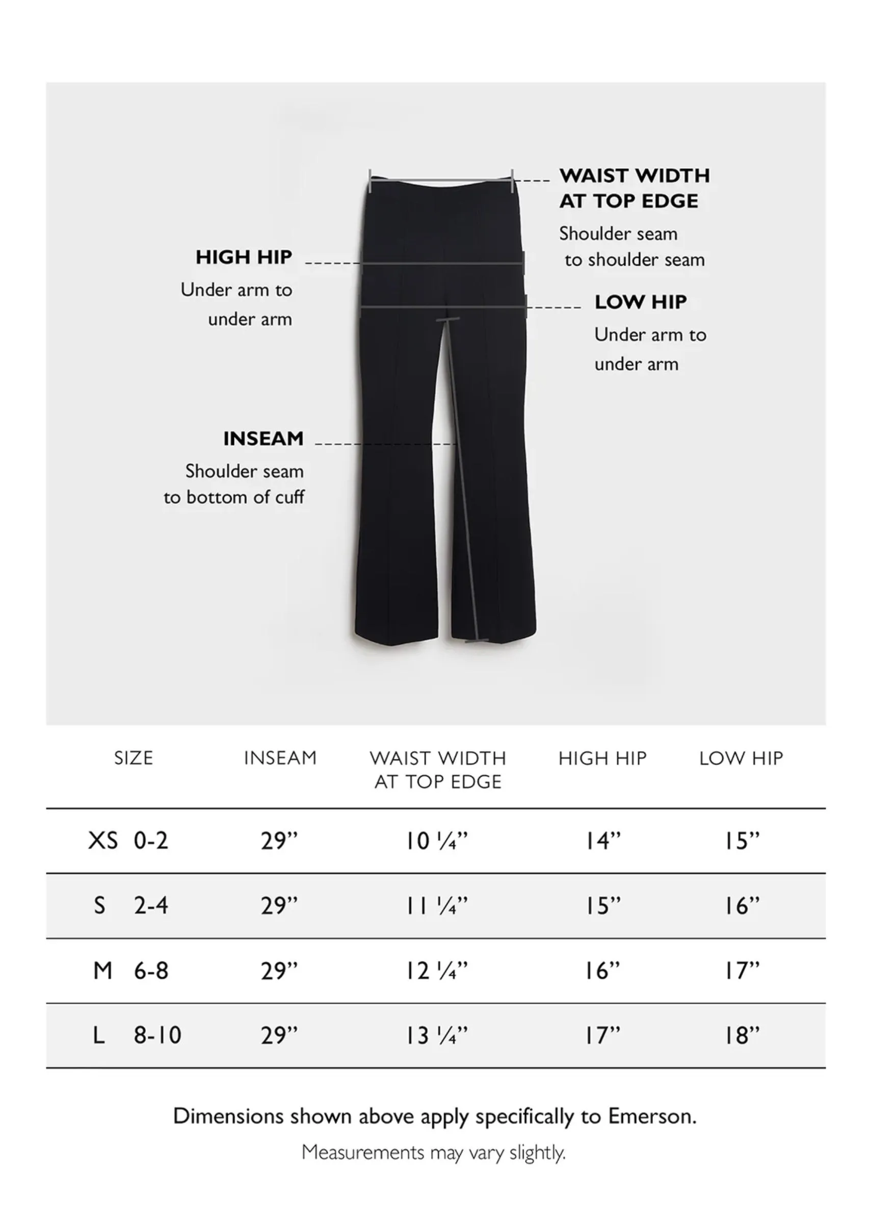 The Emerson Pants in Black | State of Cotton (Copy)