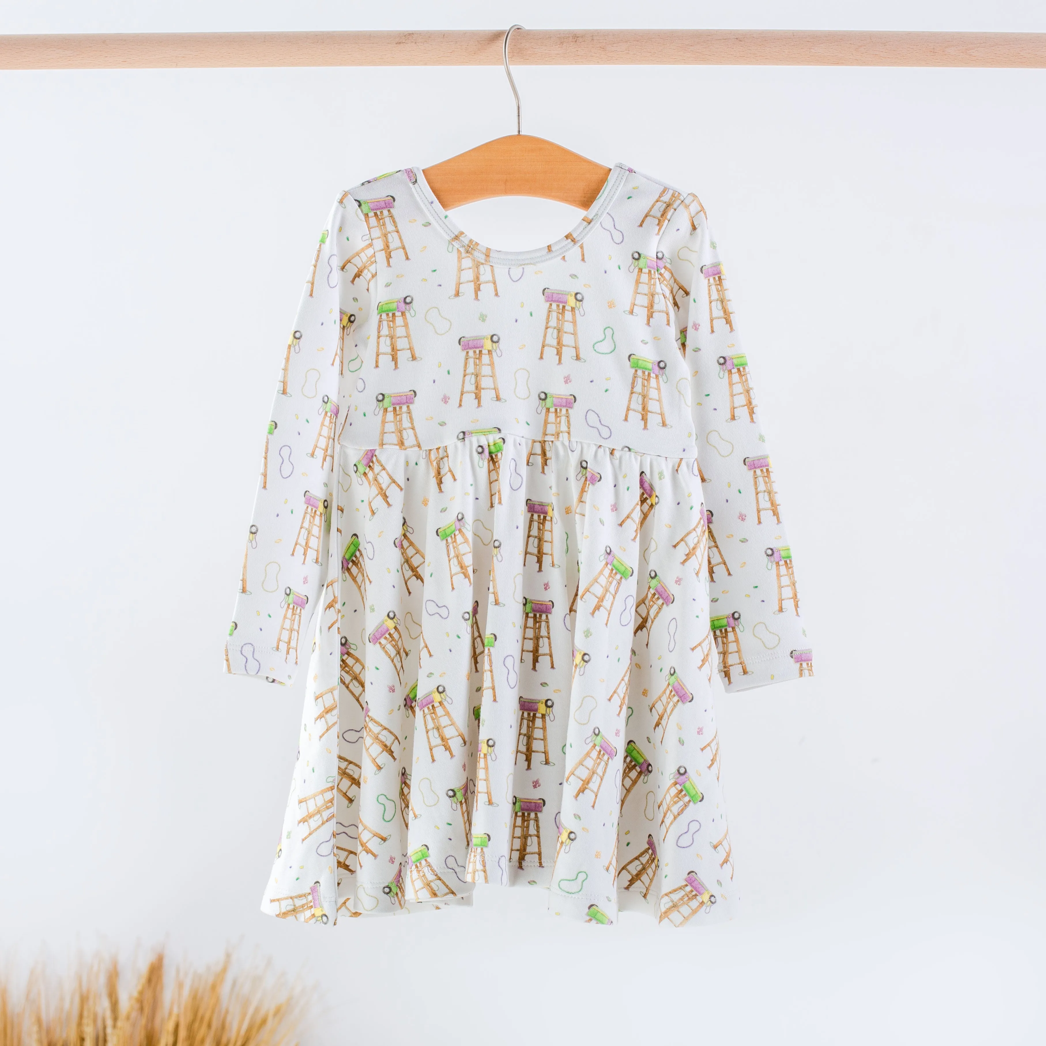 Throw Me Something Mister Cotton Twirl Dress