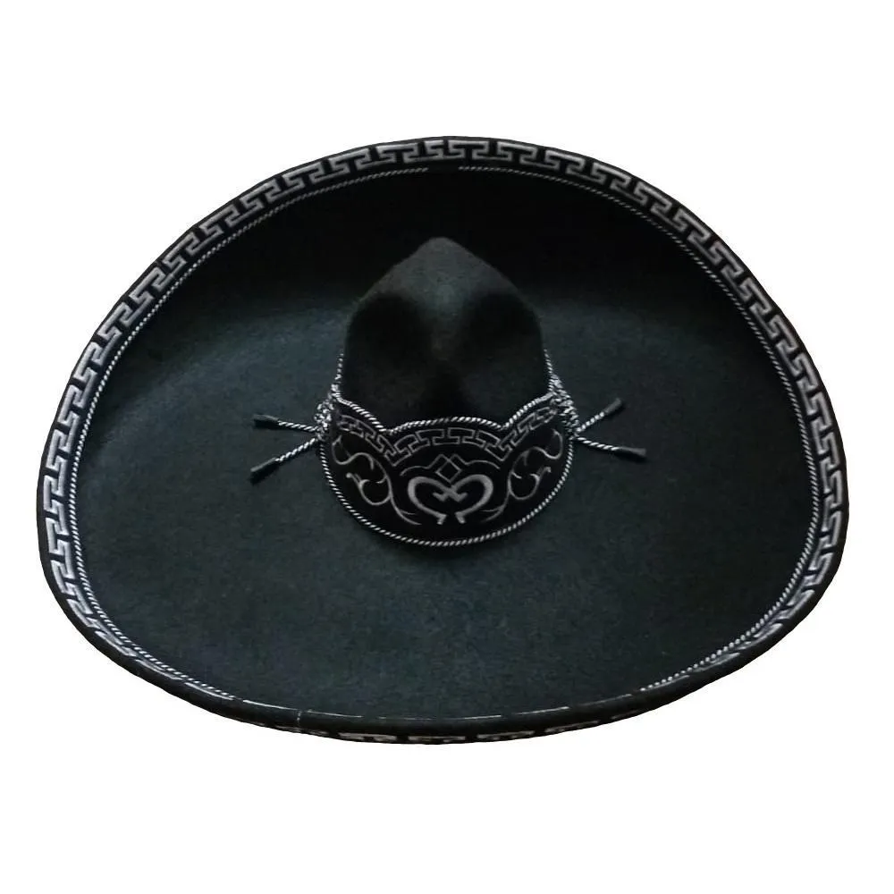 Traje Charro de Gala para Hombre (TODO INCLUIDO) Negro y Plata imp-72175