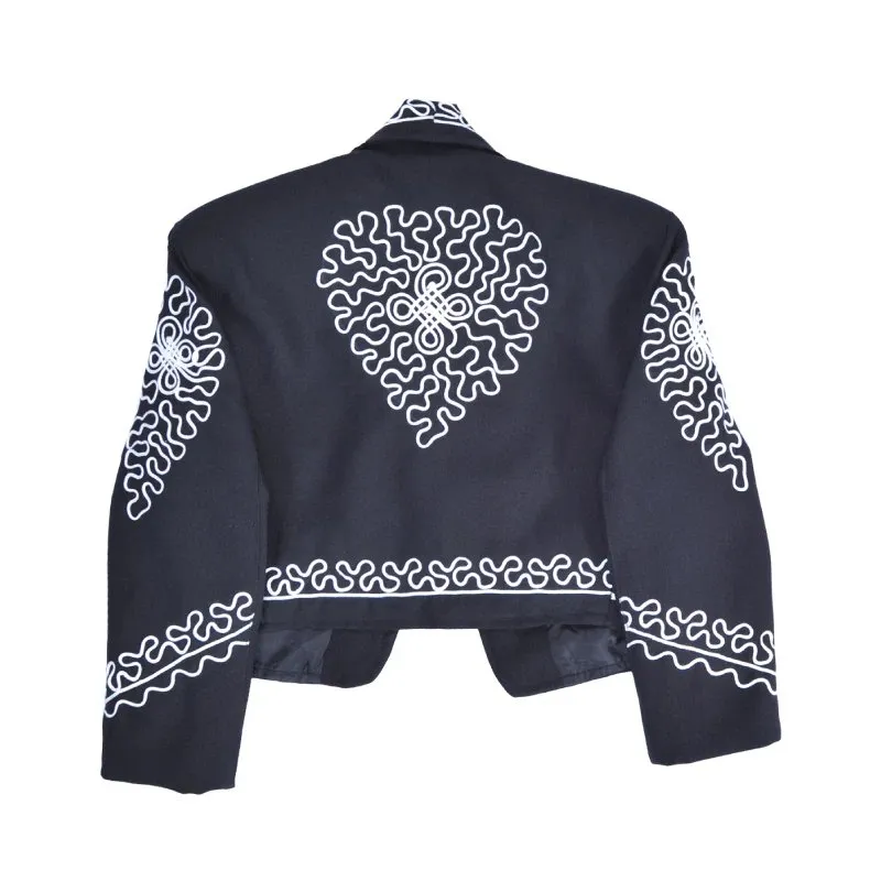 Traje Charro para Niño (TODO INCLUIDO) Negro Plata imp-72312