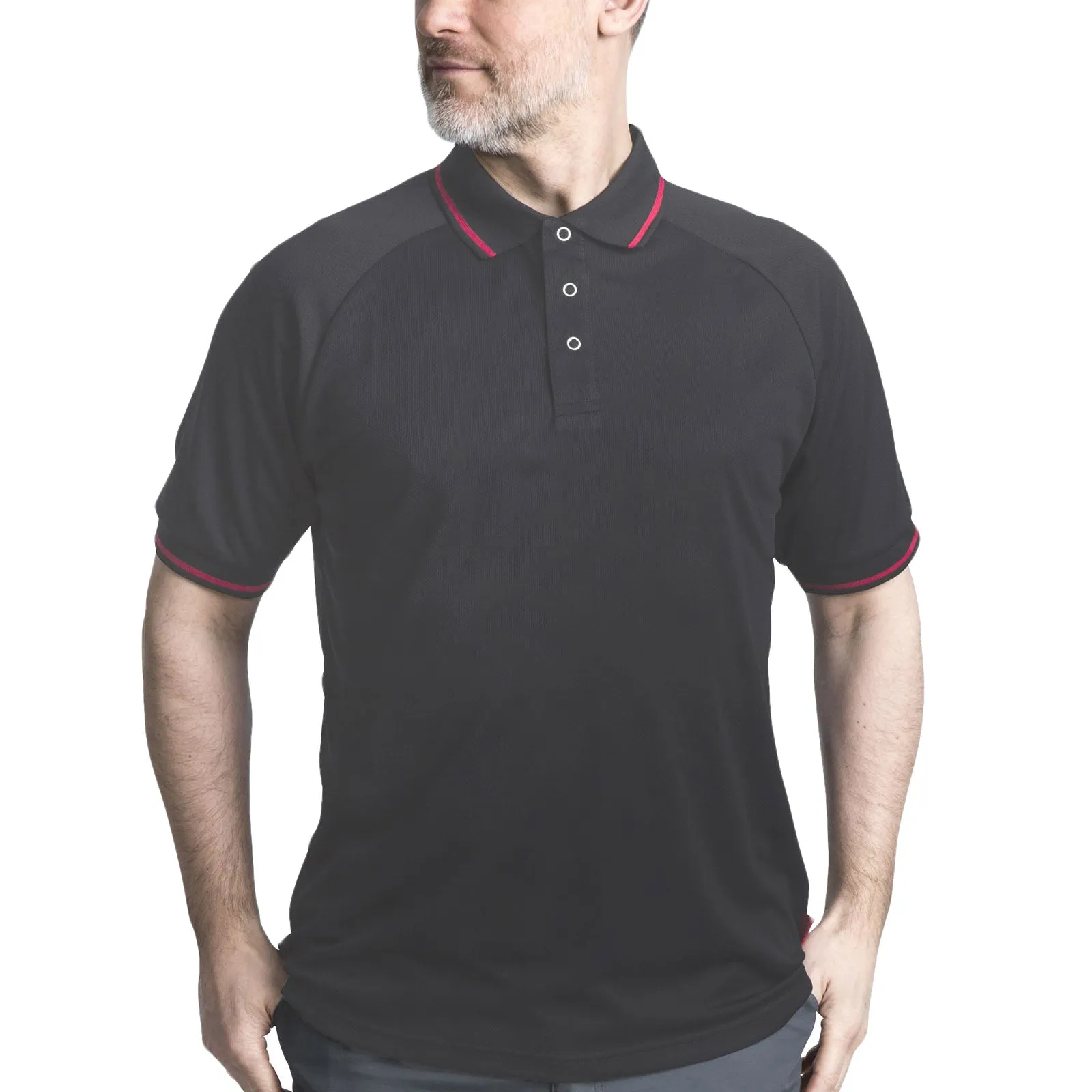Trespass Mens Bonington Quick Dry Polo Shirt