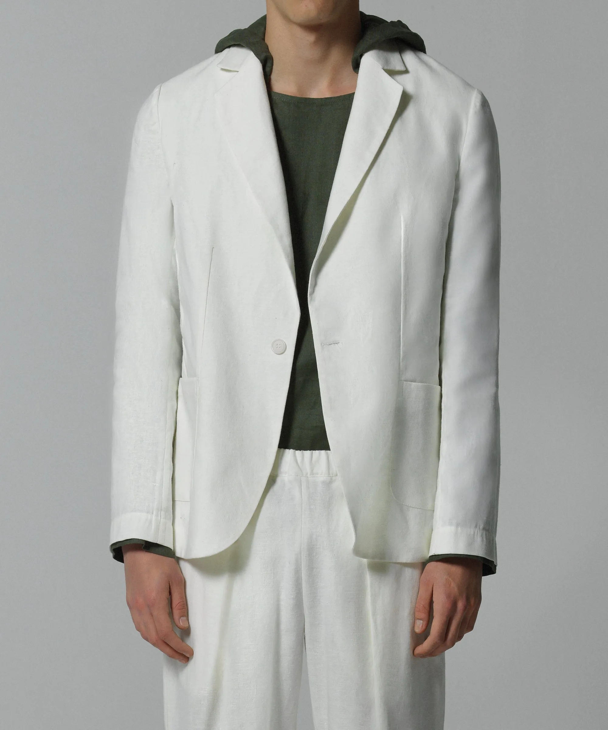 Visaltes Linen Fitted Jacket