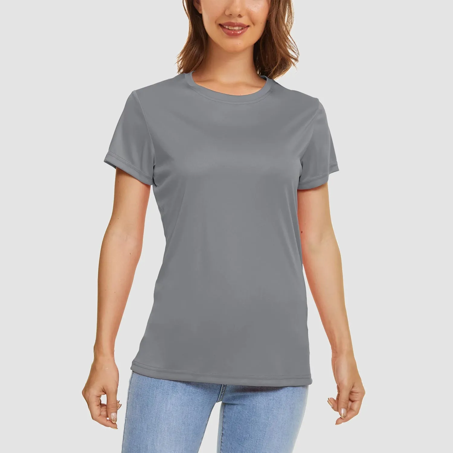 Women's Casual T-Shirt Breathable UV Protection Outdoor Sports Quick Dry