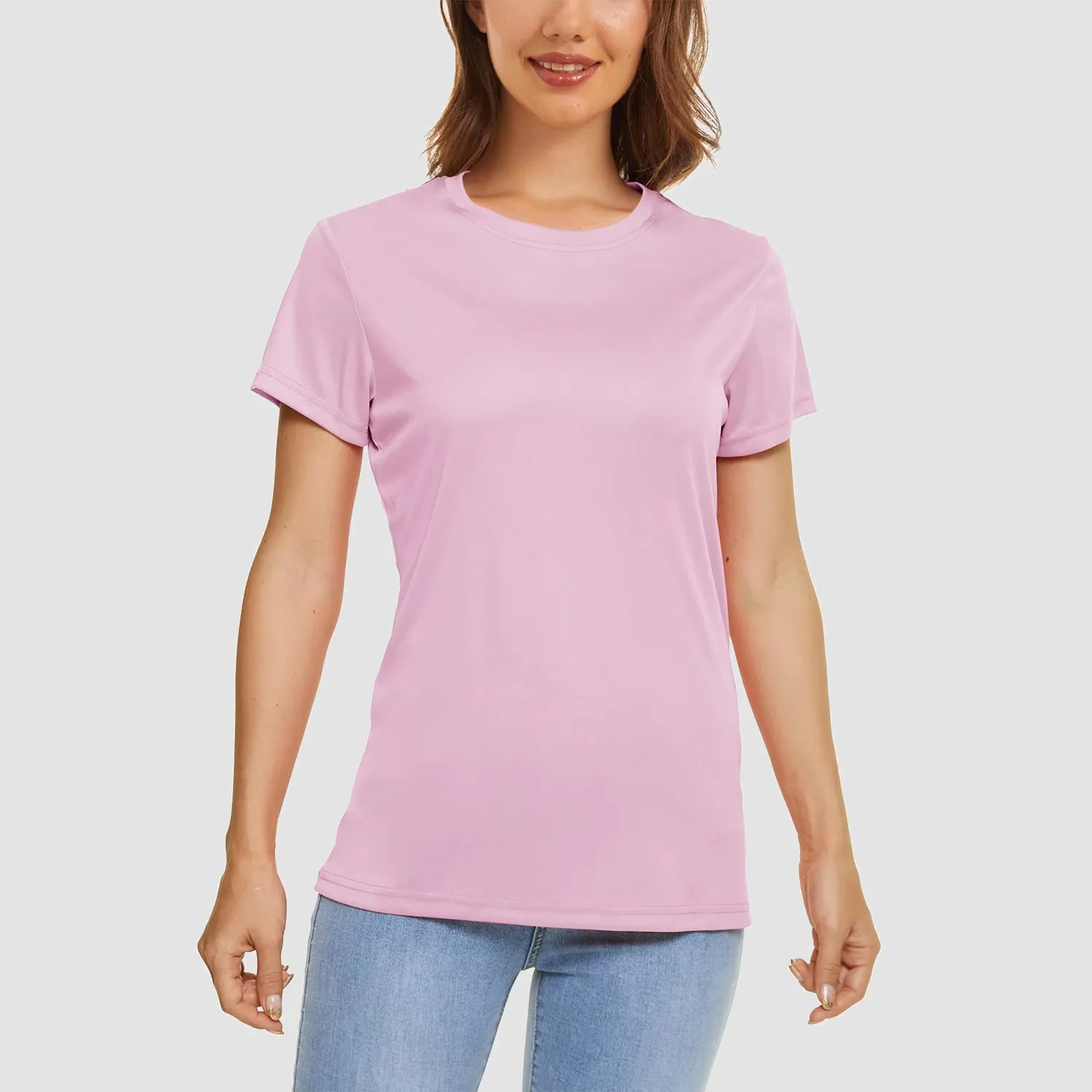 Women's Casual T-Shirt Breathable UV Protection Outdoor Sports Quick Dry