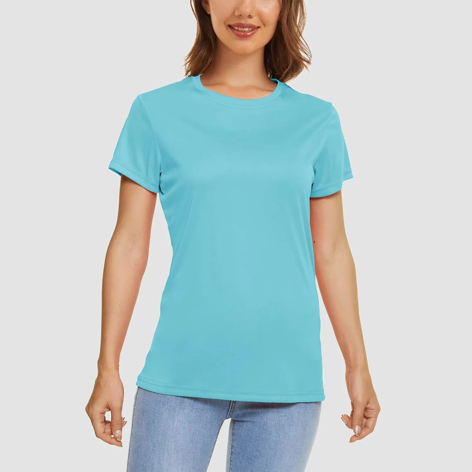 Women's Casual T-Shirt Breathable UV Protection Outdoor Sports Quick Dry