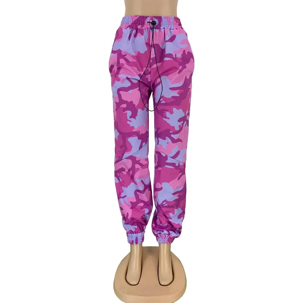 Women’s Colored Army Fatigue Joggers