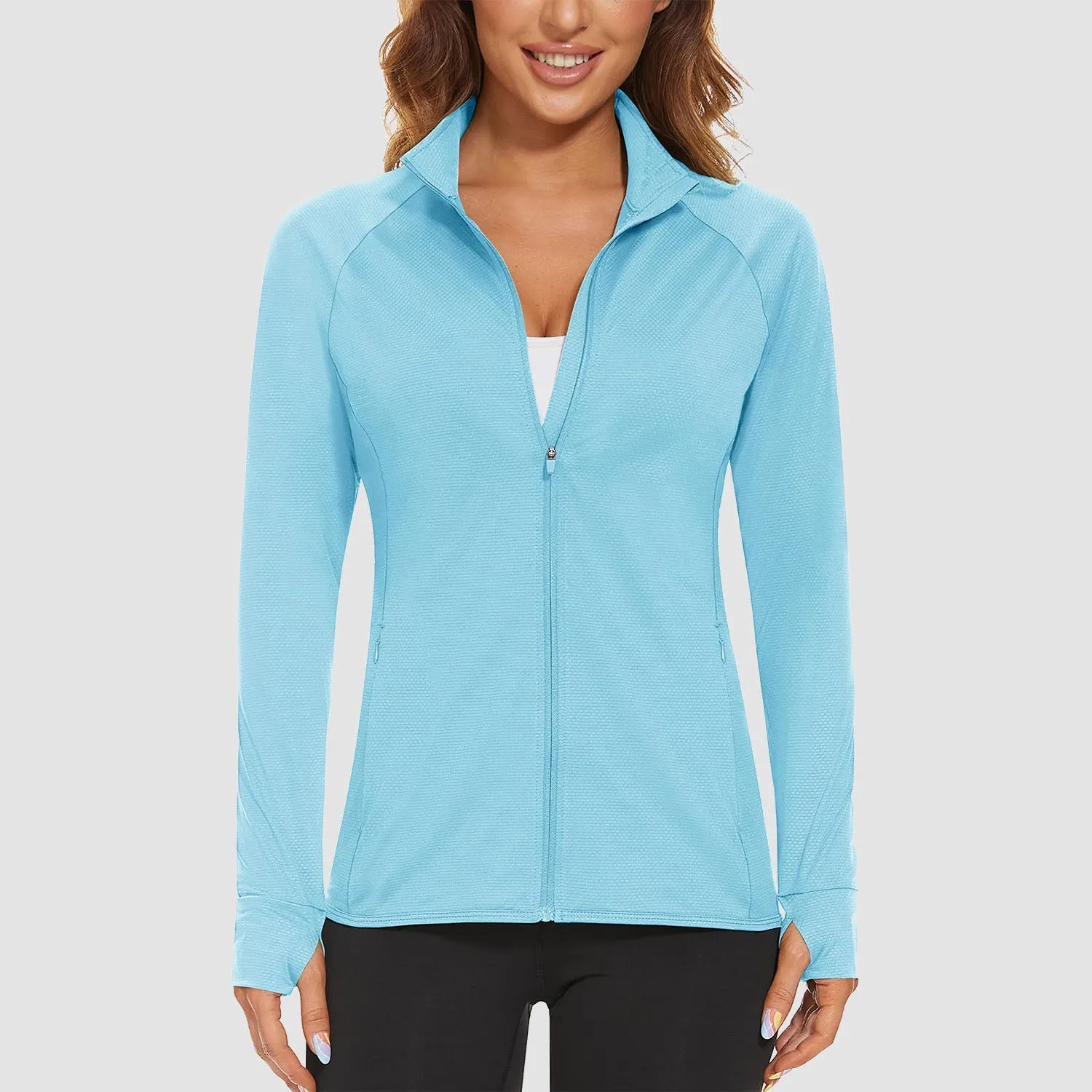 Women's Sun Protection Tennis Jacket Lightweight UPF50  Long Sleeve Shirts