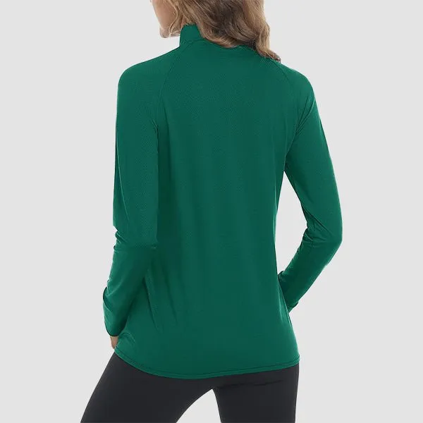 Women's Sun Protection Tennis Jacket Lightweight UPF50  Long Sleeve Shirts