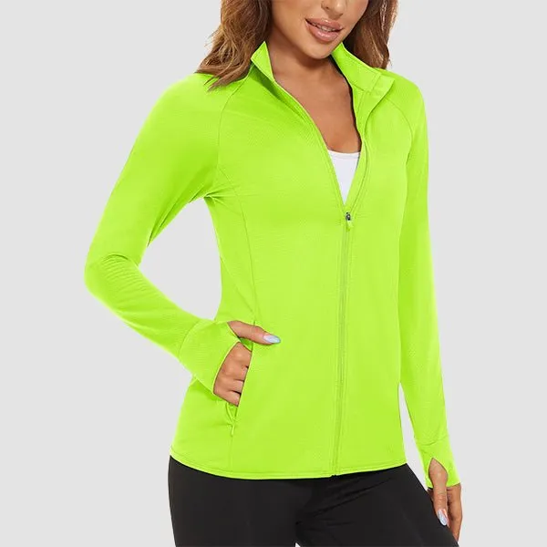 Women's Sun Protection Tennis Jacket Lightweight UPF50  Long Sleeve Shirts