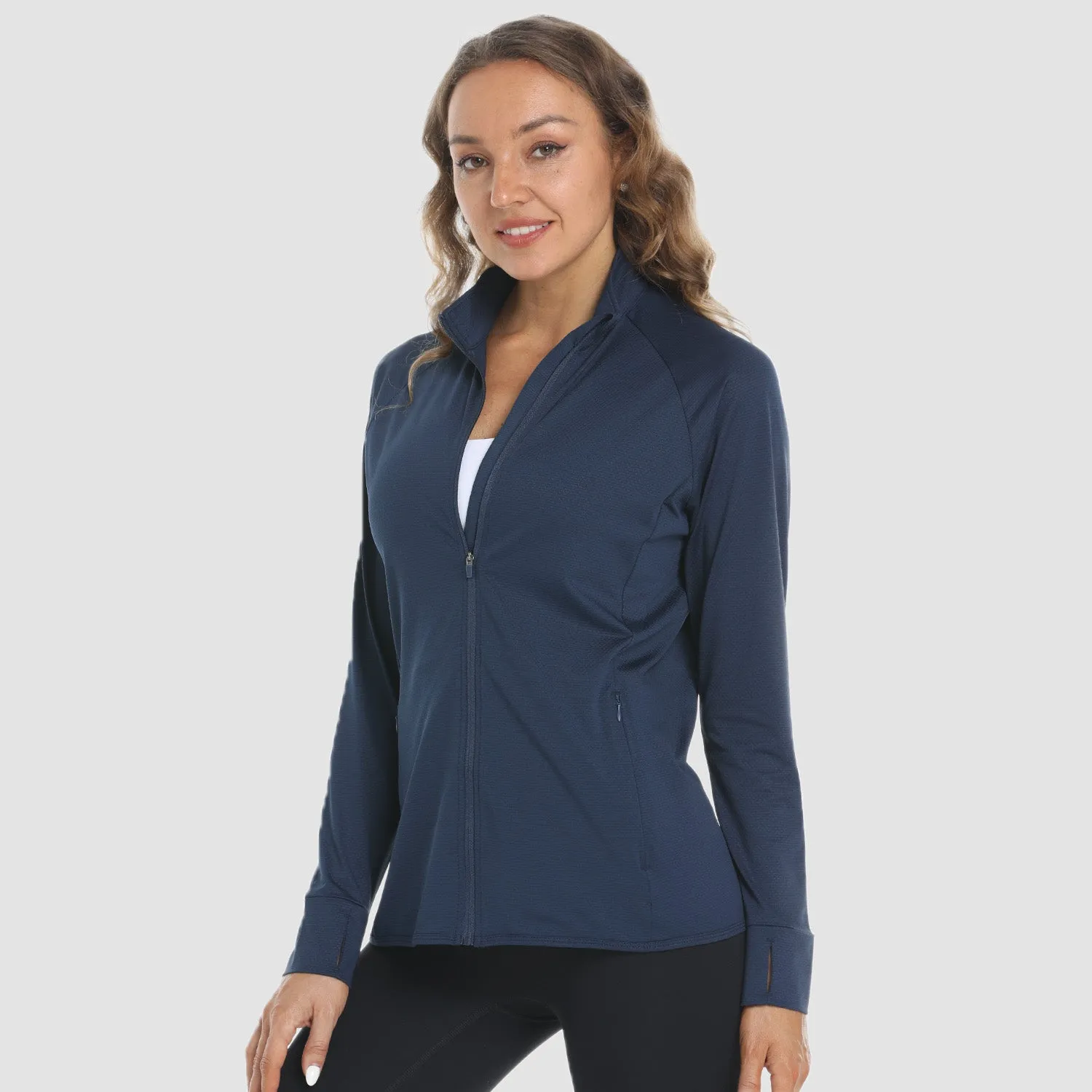 Women's Sun Protection Tennis Jacket Lightweight UPF50  Long Sleeve Shirts