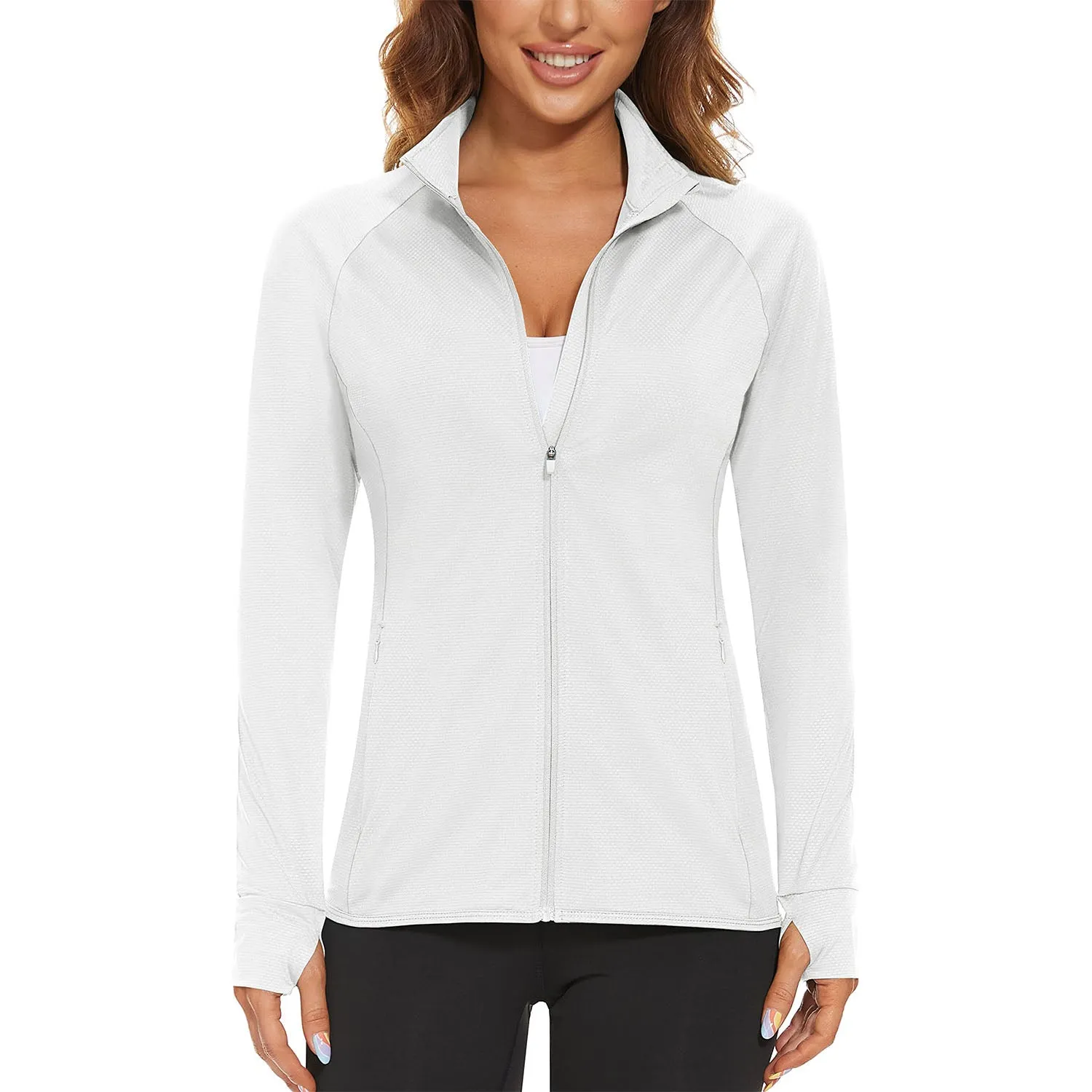 Women's Sun Protection Tennis Jacket Lightweight UPF50  Long Sleeve Shirts