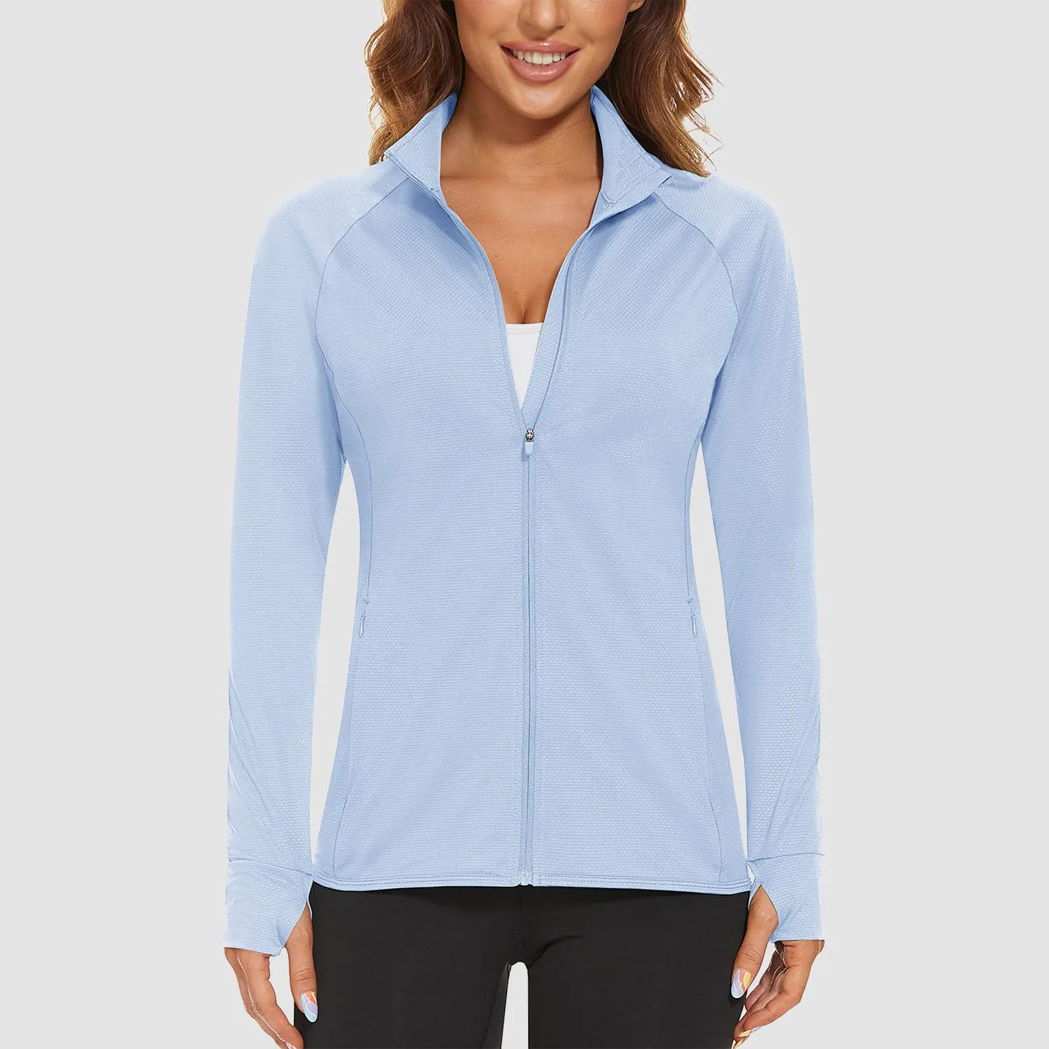Women's Sun Protection Tennis Jacket Lightweight UPF50  Long Sleeve Shirts