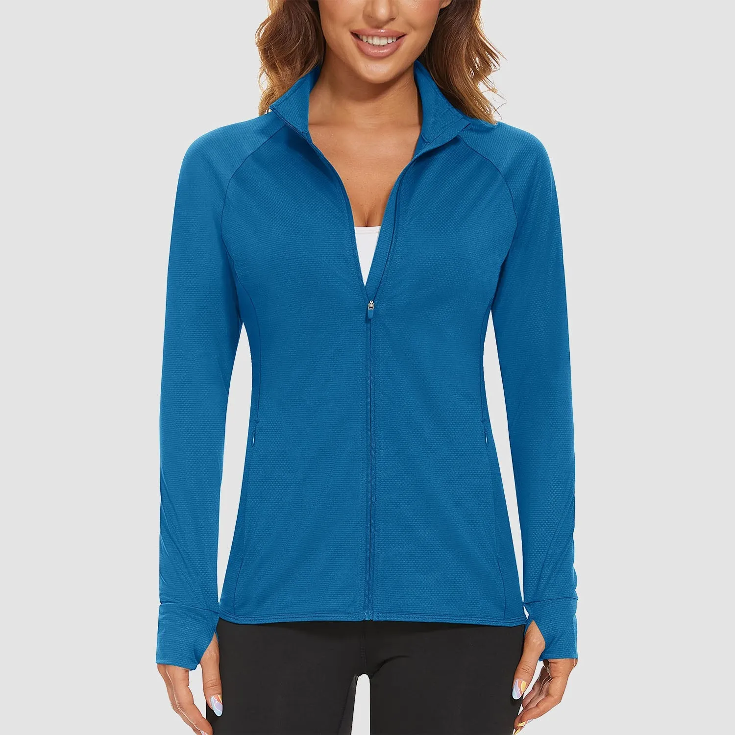 Women's Sun Protection Tennis Jacket Lightweight UPF50  Long Sleeve Shirts