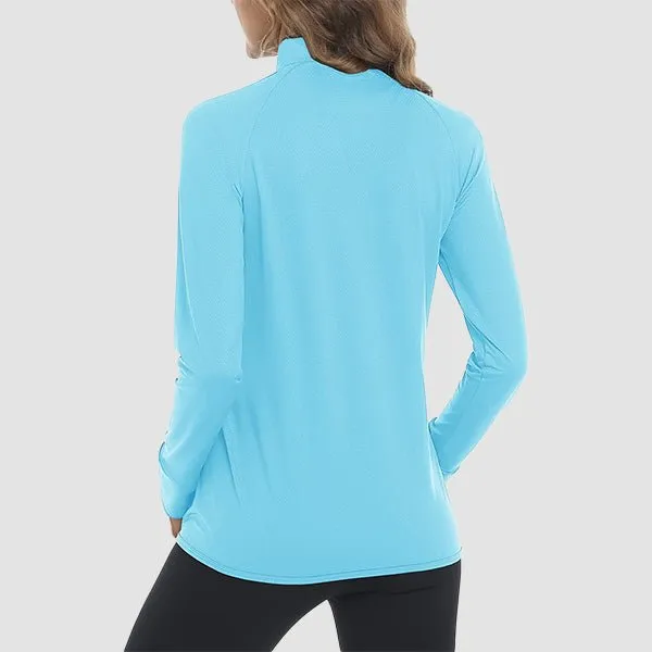 Women's Sun Protection Tennis Jacket Lightweight UPF50  Long Sleeve Shirts