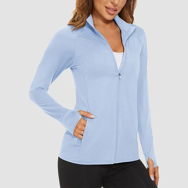 Women's Sun Protection Tennis Jacket Lightweight UPF50  Long Sleeve Shirts