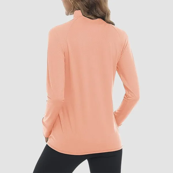 Women's Sun Protection Tennis Jacket Lightweight UPF50  Long Sleeve Shirts