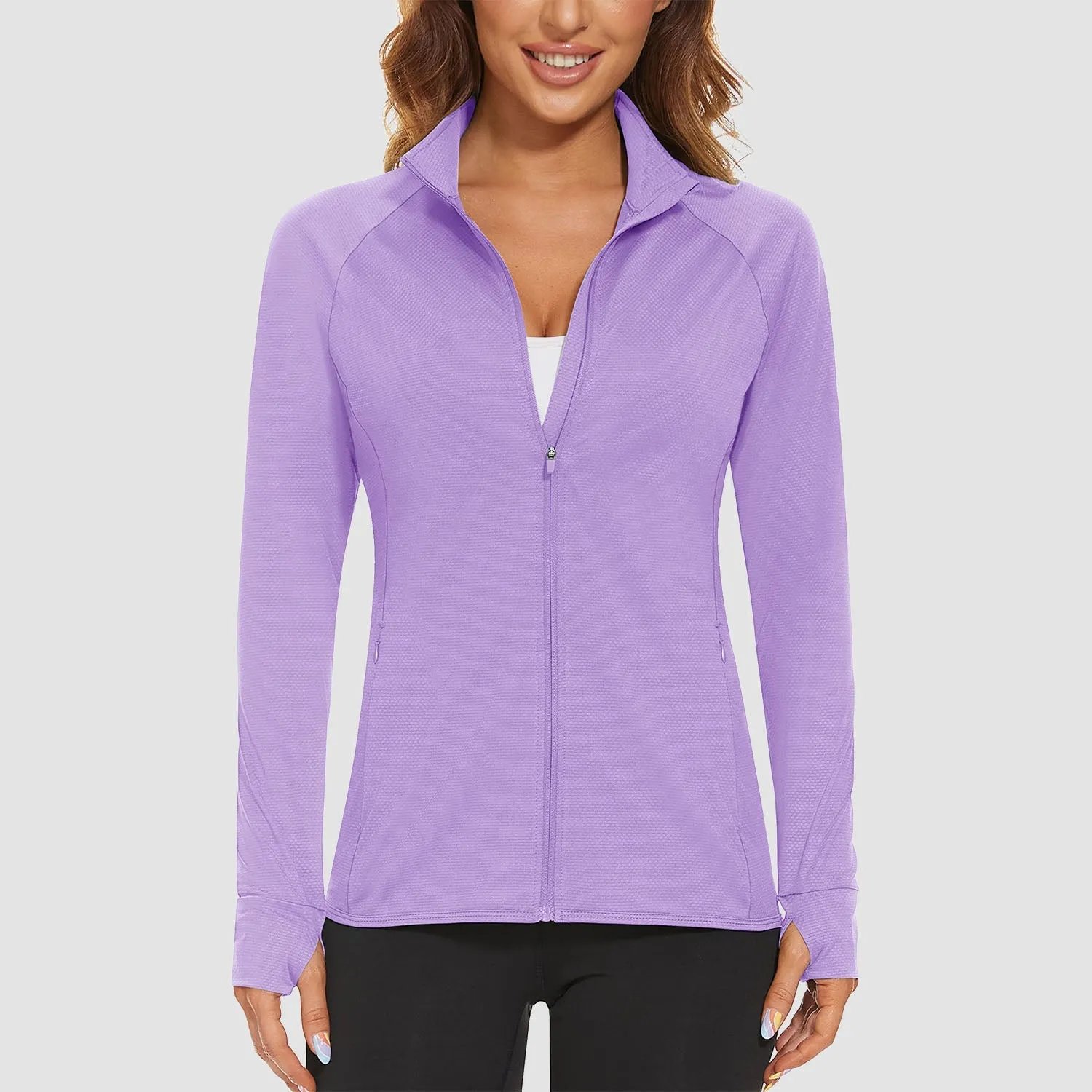 Women's Sun Protection Tennis Jacket Lightweight UPF50  Long Sleeve Shirts