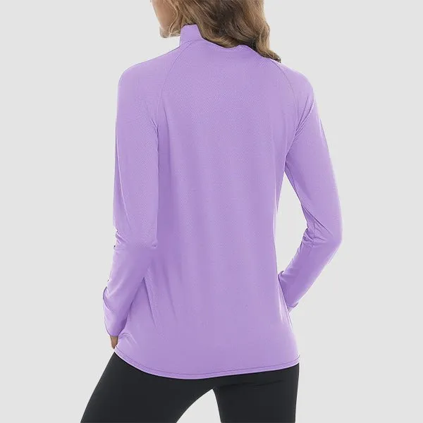 Women's Sun Protection Tennis Jacket Lightweight UPF50  Long Sleeve Shirts