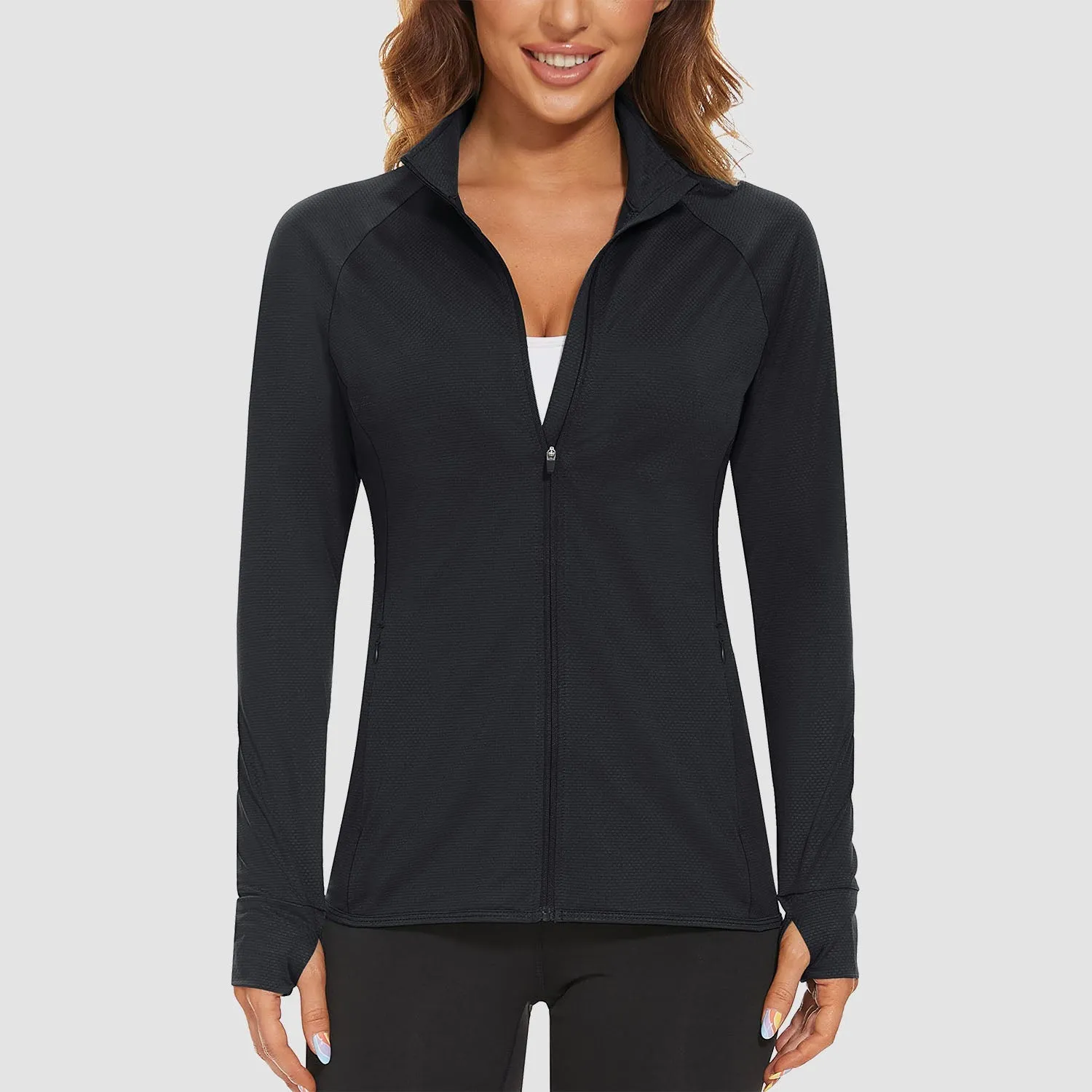 Women's Sun Protection Tennis Jacket Lightweight UPF50  Long Sleeve Shirts