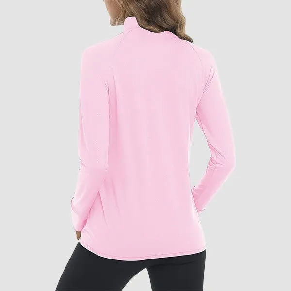 Women's Sun Protection Tennis Jacket Lightweight UPF50  Long Sleeve Shirts