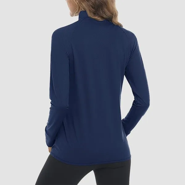 Women's Sun Protection Tennis Jacket Lightweight UPF50  Long Sleeve Shirts