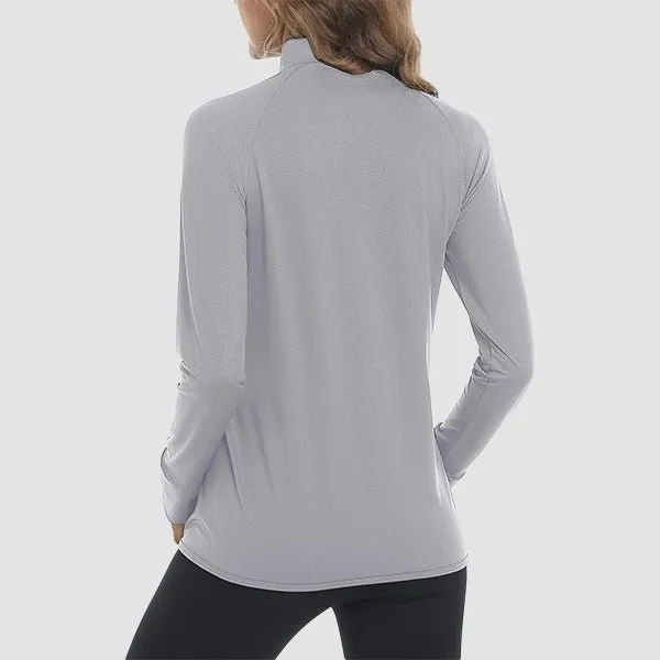 Women's Sun Protection Tennis Jacket Lightweight UPF50  Long Sleeve Shirts