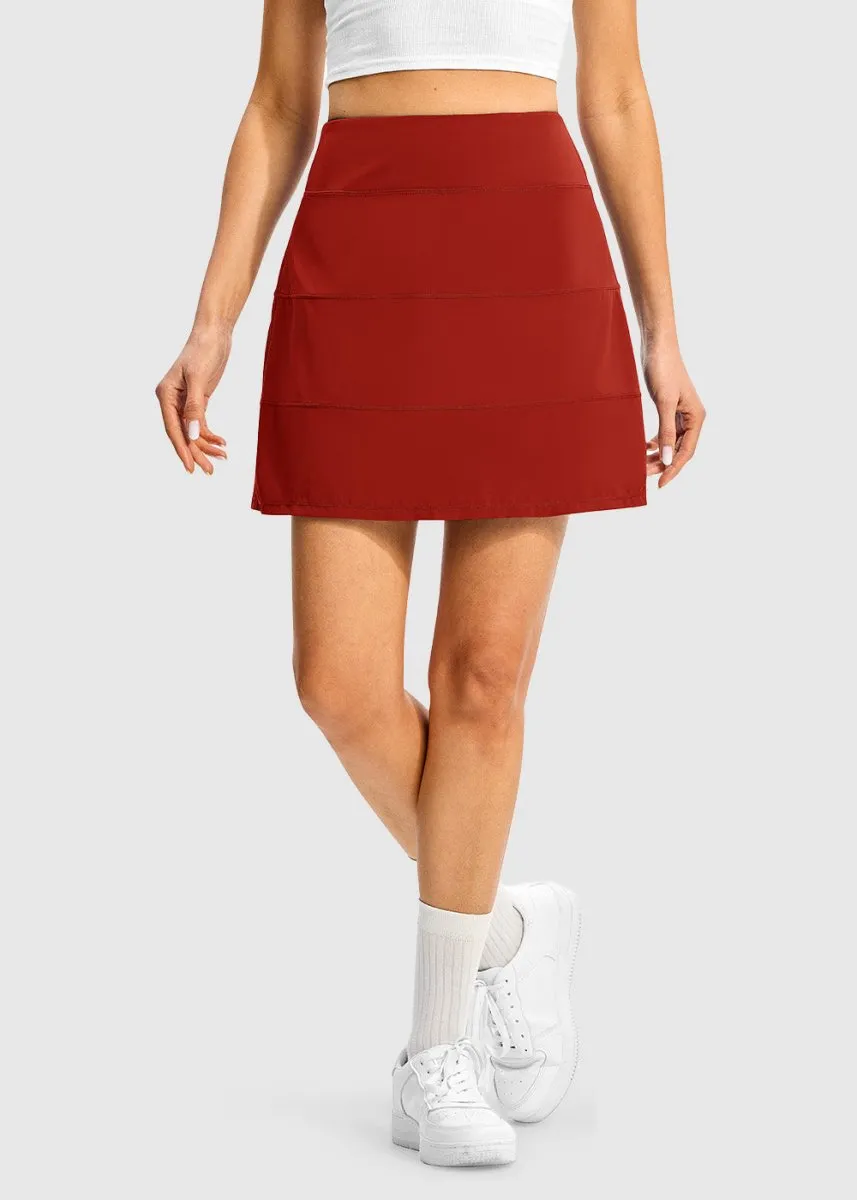 Women's UPF 50  Quick-Dry Tennis Skort