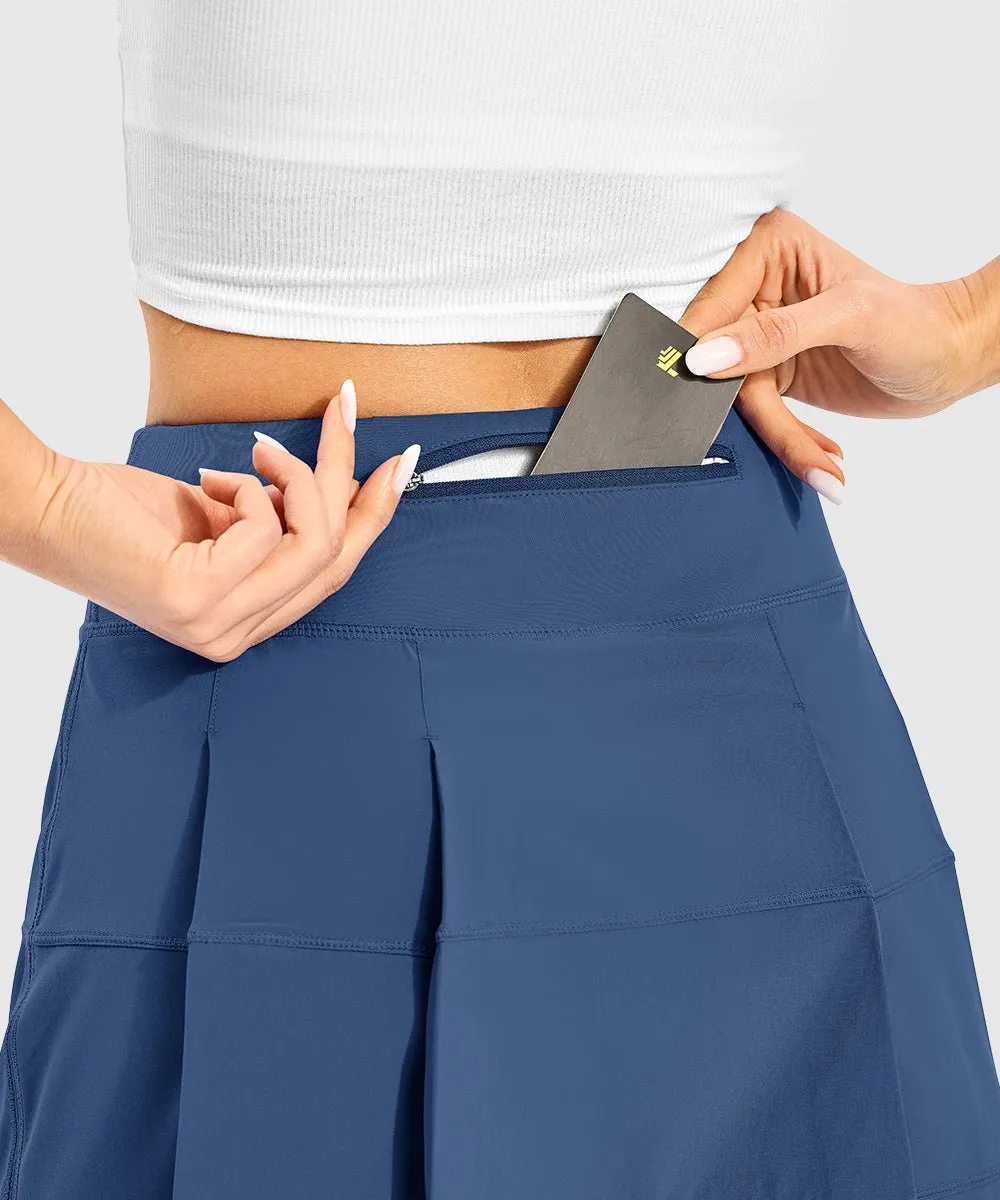 Women's UPF 50  Quick-Dry Tennis Skort
