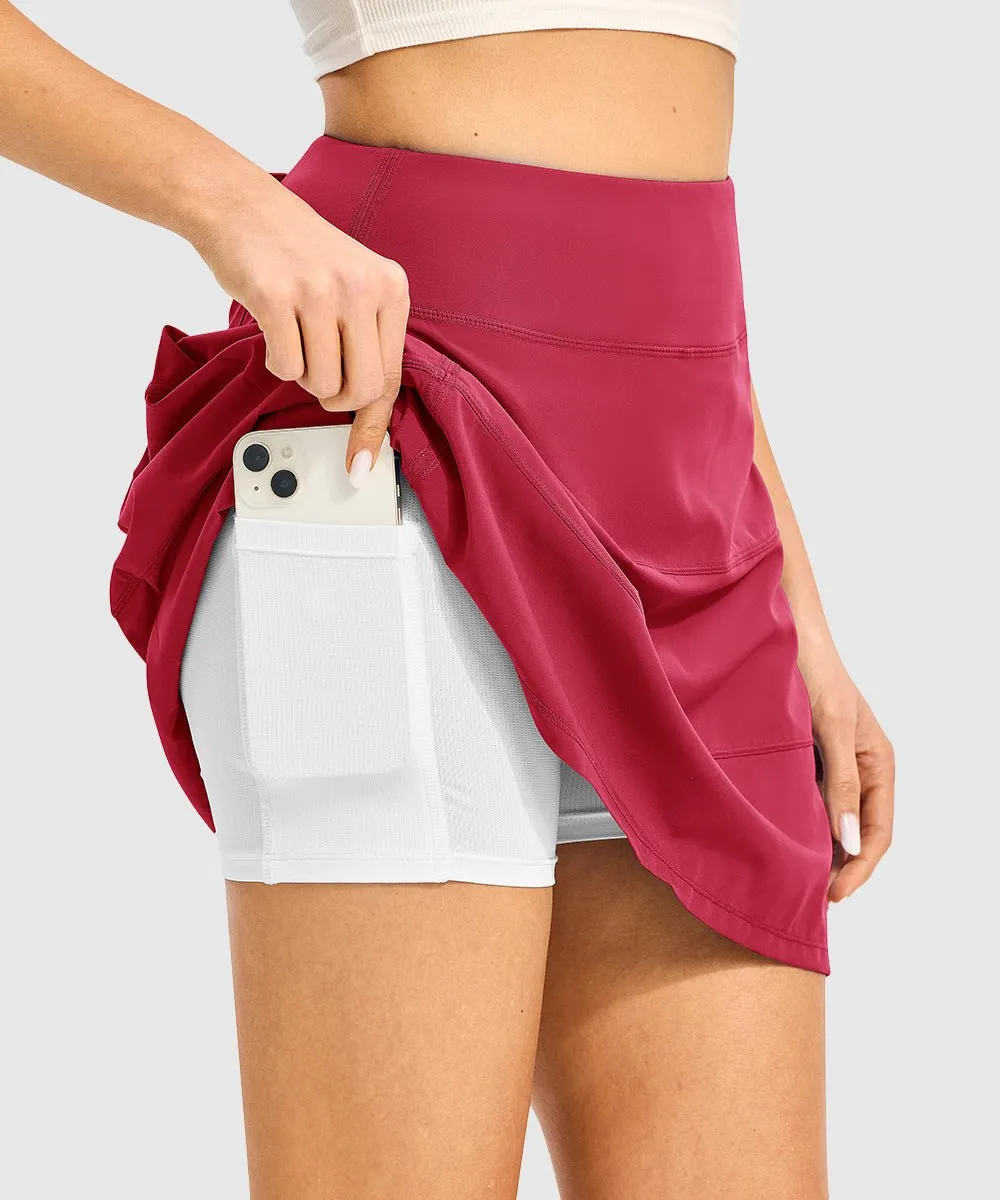 Women's UPF 50  Quick-Dry Tennis Skort