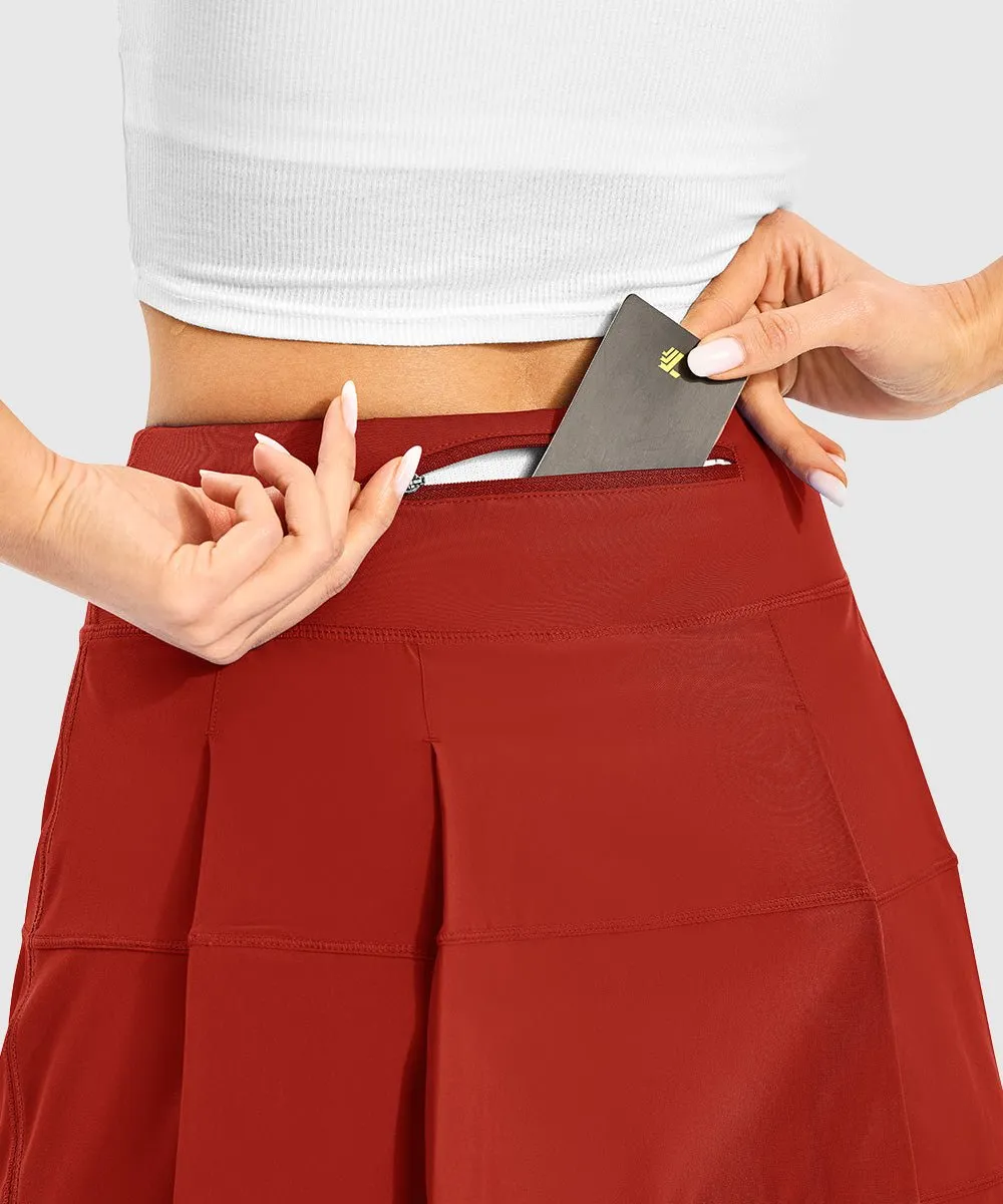 Women's UPF 50  Quick-Dry Tennis Skort
