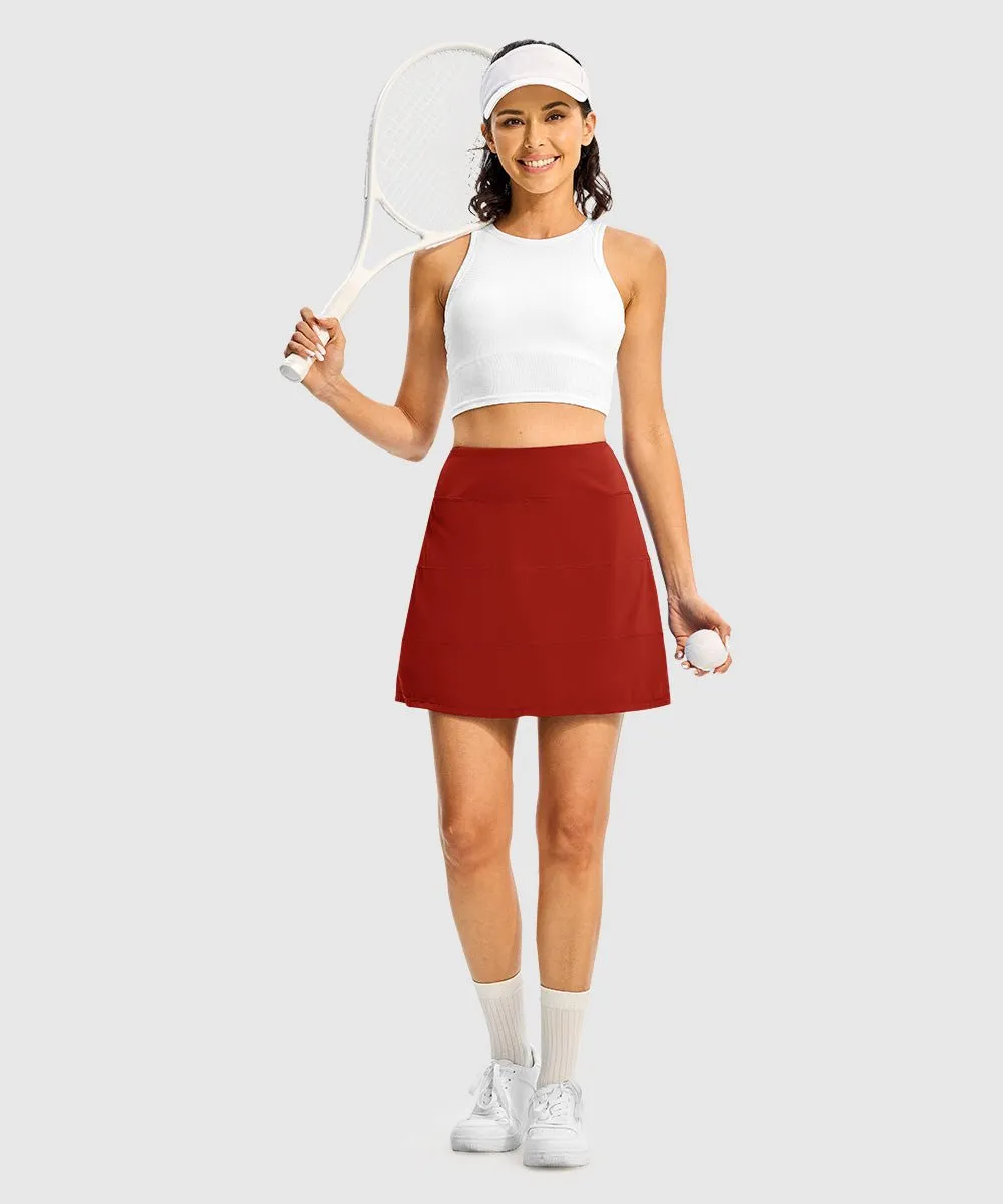 Women's UPF 50  Quick-Dry Tennis Skort