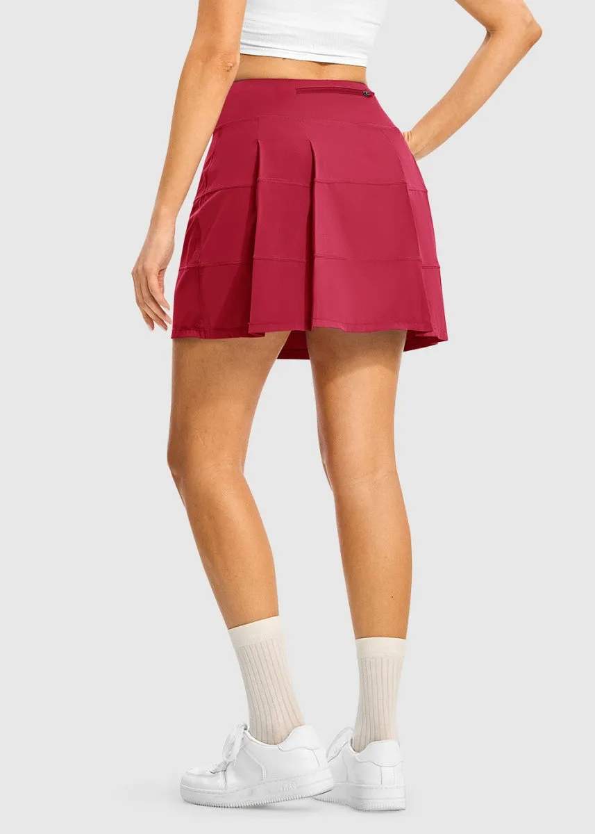 Women's UPF 50  Quick-Dry Tennis Skort