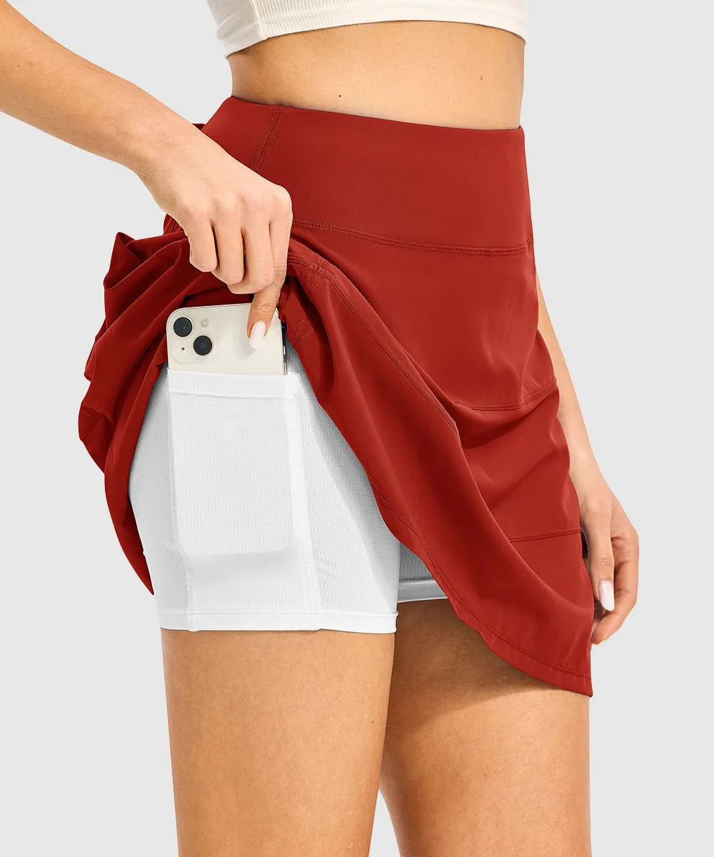 Women's UPF 50  Quick-Dry Tennis Skort