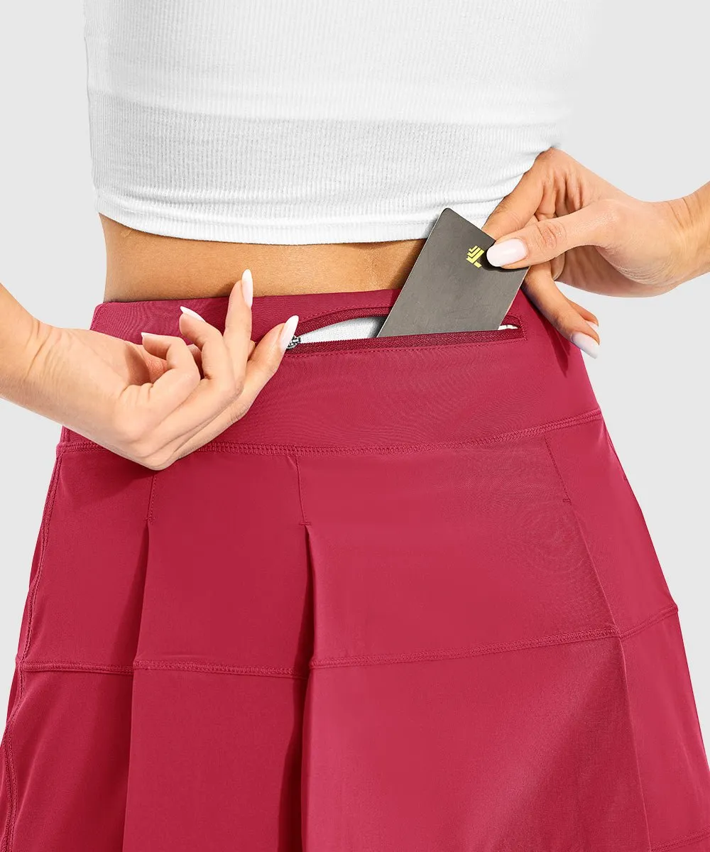 Women's UPF 50  Quick-Dry Tennis Skort